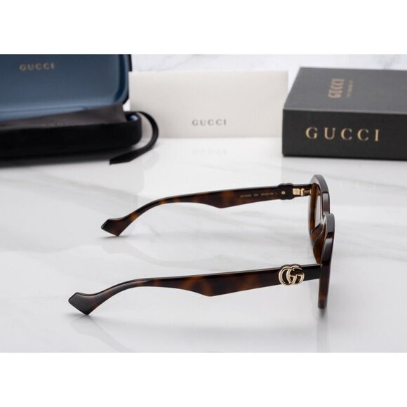 NWT Gucci GG1535S-002 Havana Square 54mm Sunglasses main image 5
